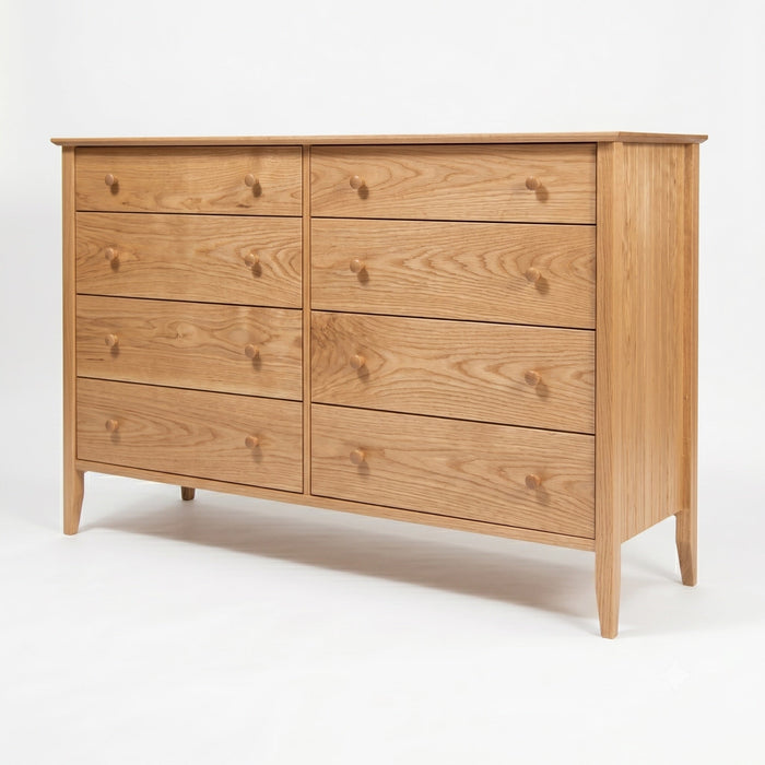 Coastal Eight Drawer Dresser — supplier reference image 3; selected finish may differ