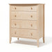 Coastal Four Drawer Chest — Maple wood reference; selected finish may differ