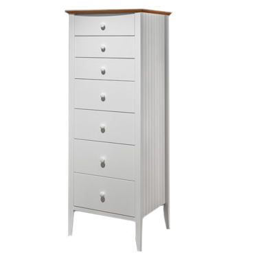Coastal Lingerie Chest — Maple wood reference; selected finish may differ