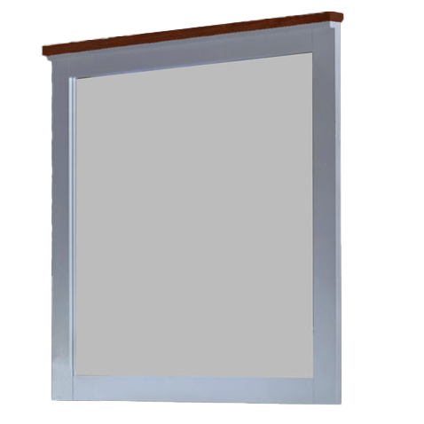 Coastal Mirror — Maple wood reference; selected finish may differ