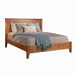 Coastal Panel Bed Low Footboard — Cherry wood reference; selected finish may differ
