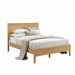 Norwich Panel Bed Low Footboard — Oak wood reference; selected finish may differ