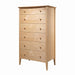 Coastal Six Drawer Chest — Maple wood reference; selected finish may differ