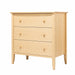 Coastal Three Drawer Chest — Maple wood reference; selected finish may differ