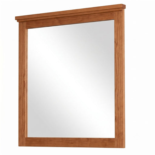 Cottage Mirror — Cherry wood reference; selected finish may differ