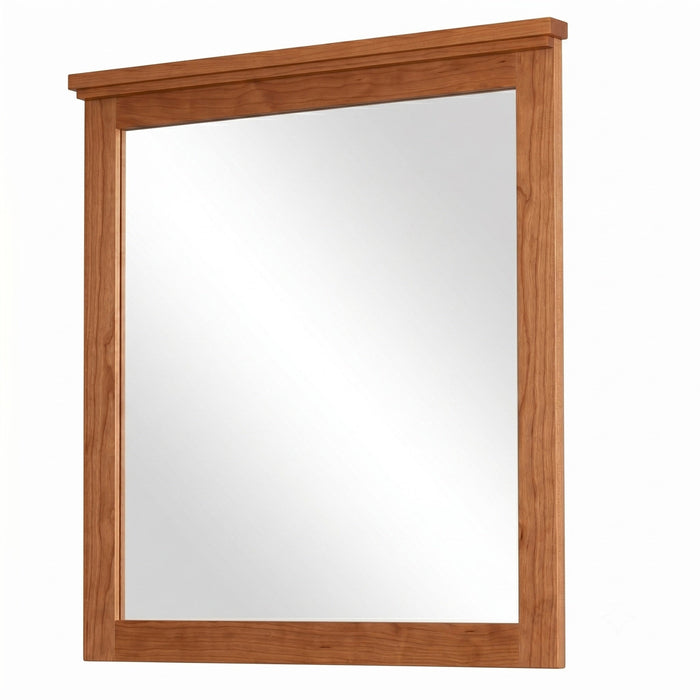 Cottage Mirror — Cherry wood reference; selected finish may differ