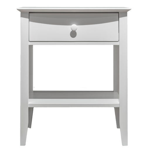 Cottage One Drawer Nightstand — Maple wood reference; selected finish may differ