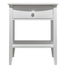 Cottage One Drawer Nightstand — Maple wood reference; selected finish may differ