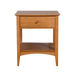 Traditional One Drawer Nightstand — supplier reference image 1; selected finish may differ