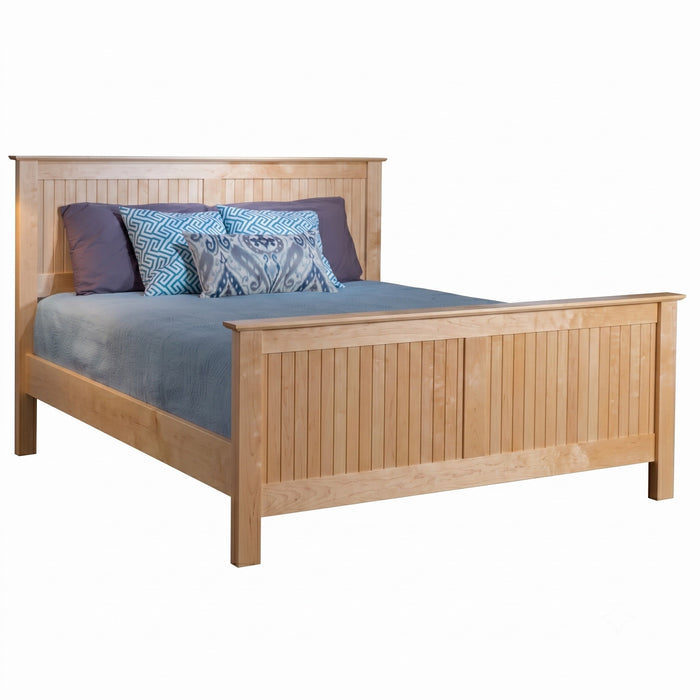 Cottage Panel Bed High Footboard — supplier reference image 3; selected finish may differ