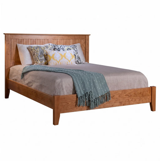 Cottage Panel Bed Low Footboard — Cherry wood reference; selected finish may differ