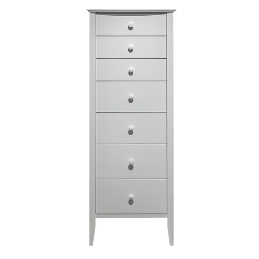 Seven Drawer Cottage Lingerie Chest — Maple wood reference; selected finish may differ