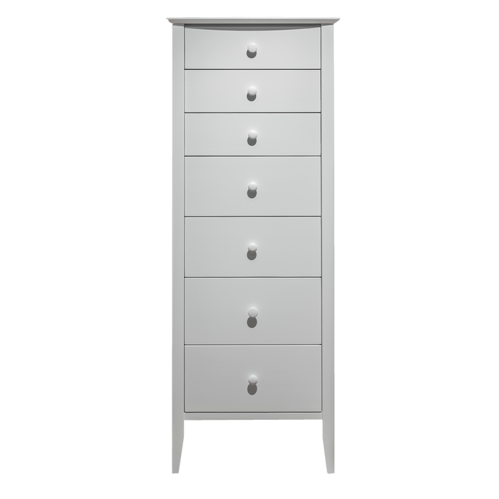 Seven Drawer Cottage Lingerie Chest — Maple wood reference; selected finish may differ