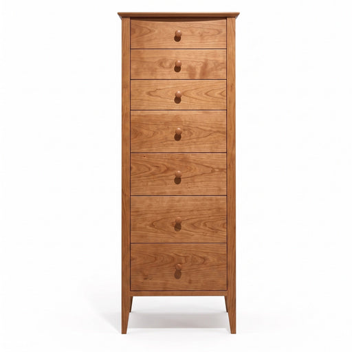 Seven Drawer Cottage Lingerie Chest — Cherry wood reference; selected finish may differ