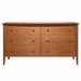 Cottage Six Drawer Dresser — Cherry wood reference; selected finish may differ