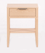Essex One Drawer Nightstand — Maple wood reference; selected finish may differ