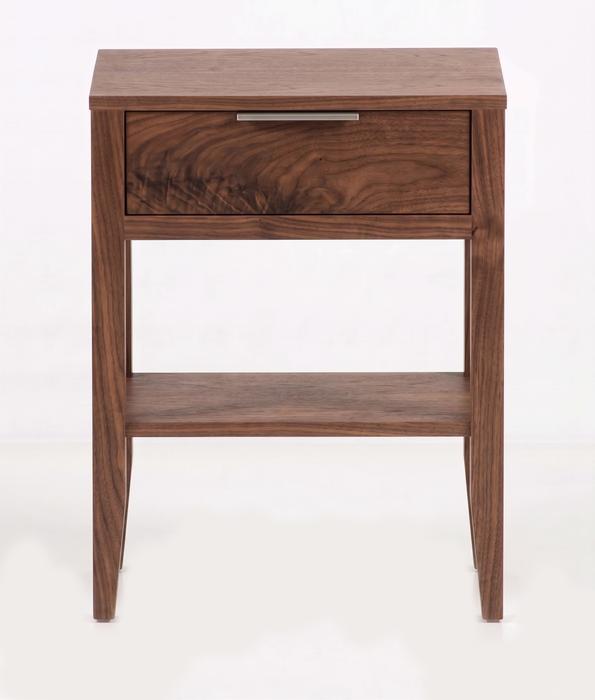 Essex One Drawer Nightstand — Walnut wood reference; selected finish may differ