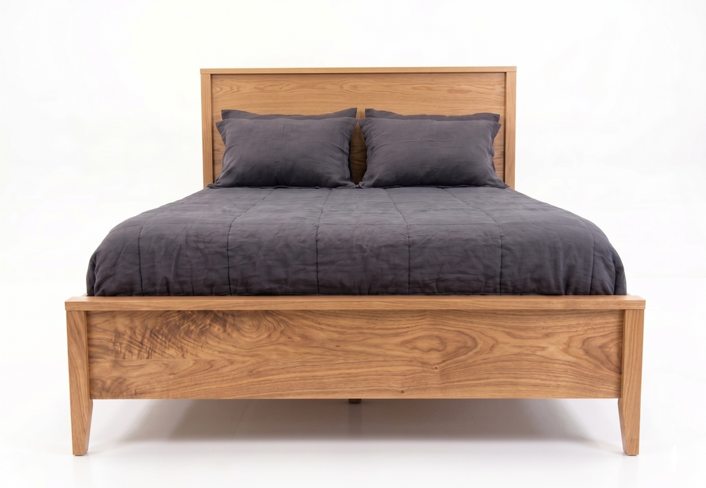 Essex Panel Bed Low Footboard — Oak wood reference; selected finish may differ