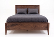Essex Panel Bed Low Footboard — Walnut wood reference; selected finish may differ