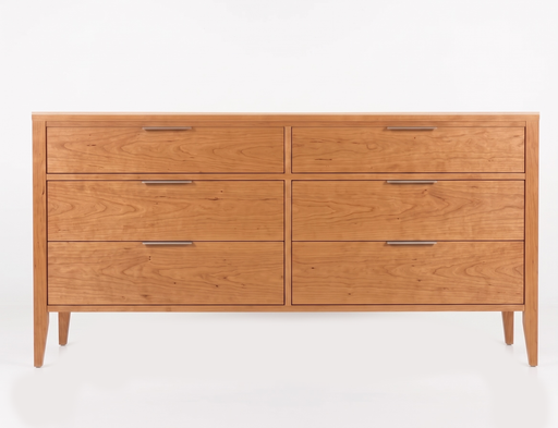 Essex Six Drawer Dresser — Cherry wood reference; selected finish may differ