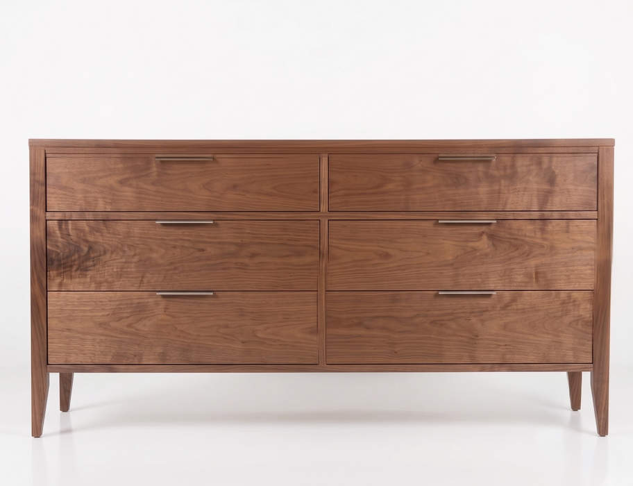 Essex Six Drawer Dresser — Walnut wood reference; selected finish may differ