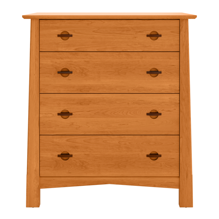Heritage Four Drawer Chest — Cherry wood reference; selected finish may differ