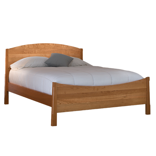 Heritage Half Moon Reverse Panel Bed — Cherry wood reference; selected finish may differ