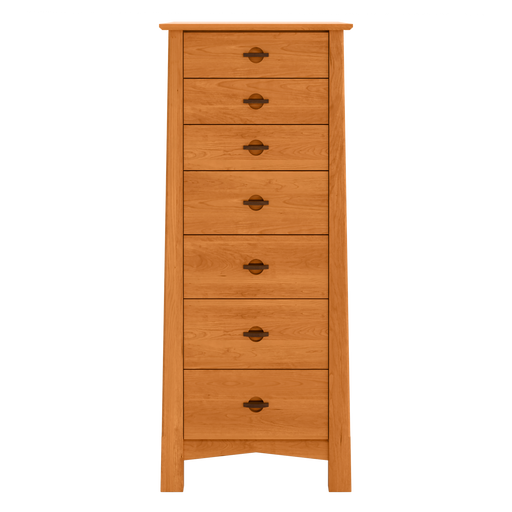Heritage Seven Drawer Lingerie Chest — Cherry wood reference; selected finish may differ