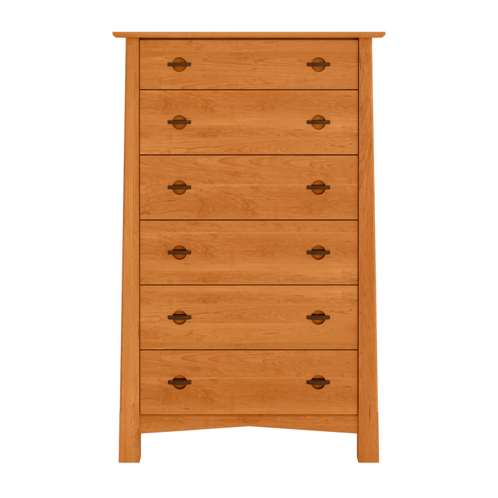 Heritage Six Drawer Chest — Cherry wood reference; selected finish may differ