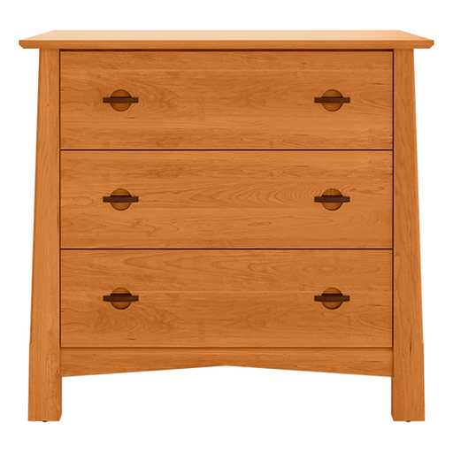 Heritage Three Drawer Chest — Cherry wood reference; selected finish may differ