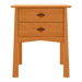 Heritage Two Drawer Nightstand — Cherry wood reference; selected finish may differ