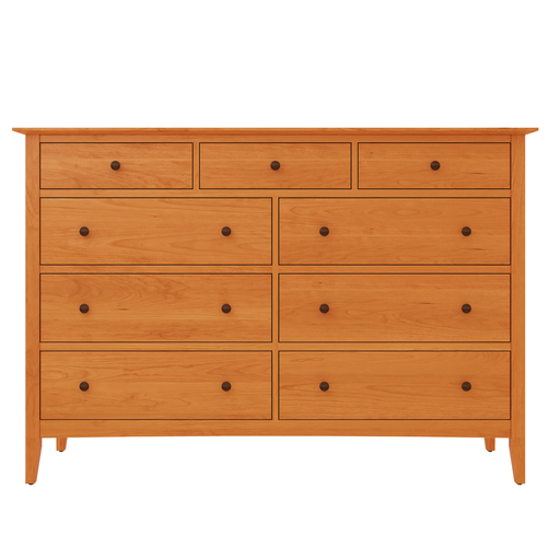 Manchester Nine Drawer Dresser — Cherry wood reference; selected finish may differ
