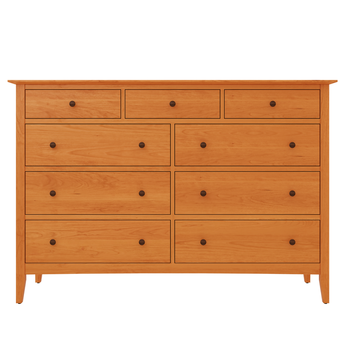 Manchester Nine Drawer Dresser — Cherry wood reference; selected finish may differ