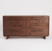 Metro Six Drawer Dresser — Walnut wood reference; selected finish may differ