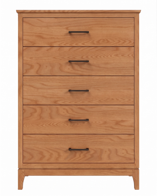 Norwich Five Drawer Chest — Cherry wood reference; selected finish may differ