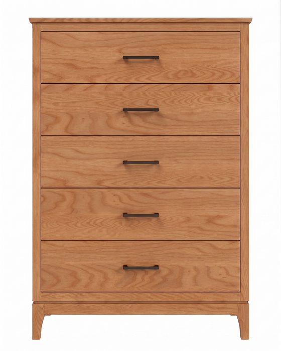 Norwich Five Drawer Chest — Cherry wood reference; selected finish may differ