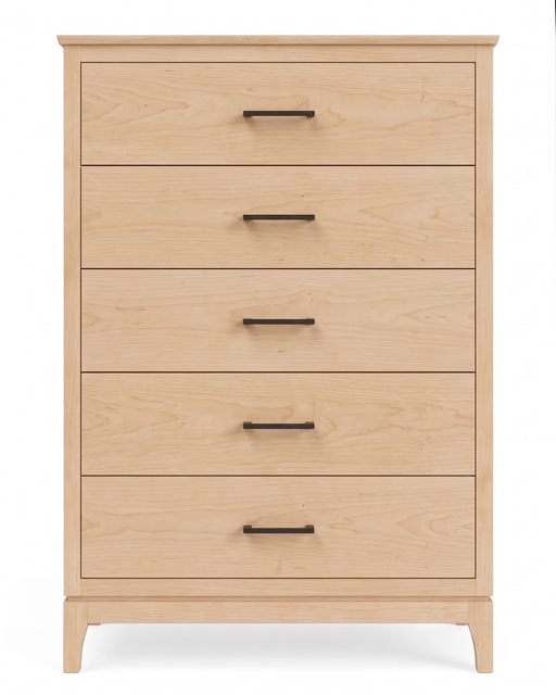 Norwich Five Drawer Chest — Maple wood reference; selected finish may differ