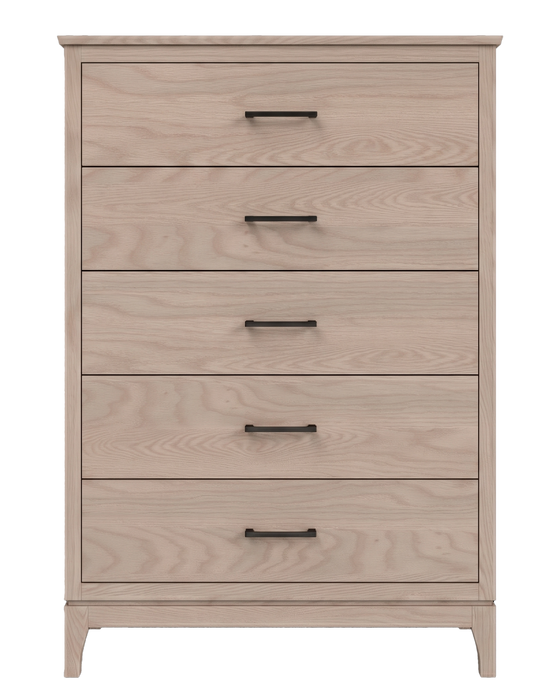 Norwich Five Drawer Chest — Oak wood reference; selected finish may differ