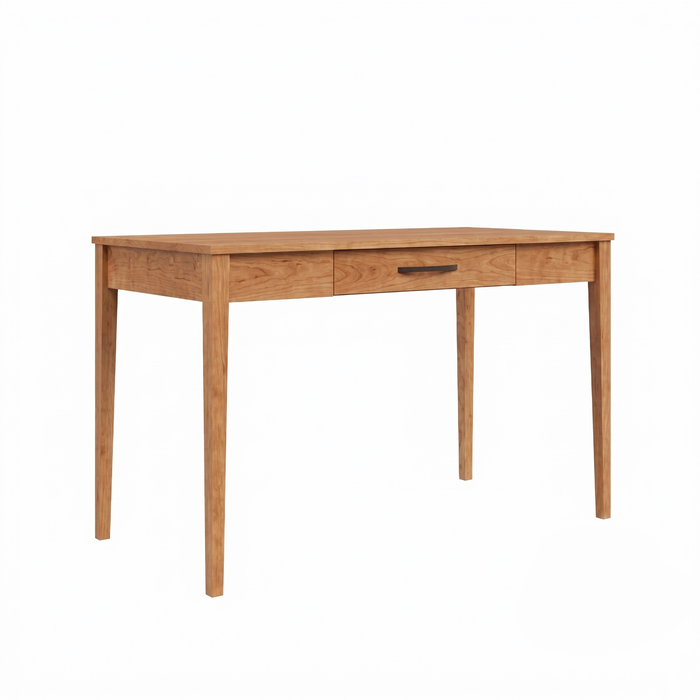 Norwich One Drawer Desk — Cherry wood reference; selected finish may differ