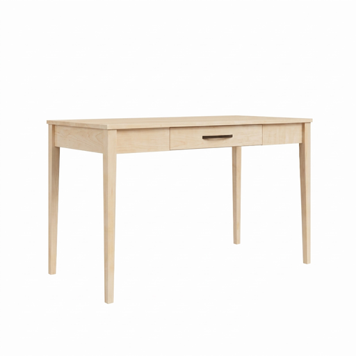 Norwich One Drawer Desk — Maple wood reference; selected finish may differ