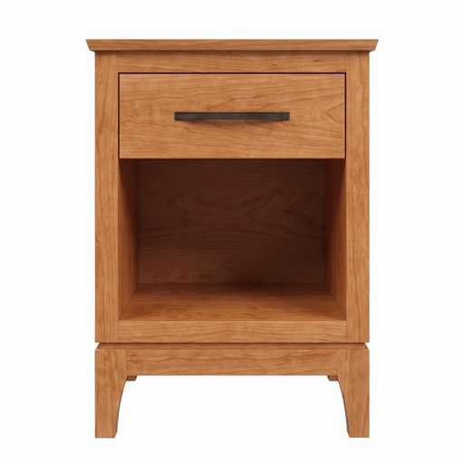 Norwich One Drawer Nightstand — Cherry wood reference; selected finish may differ