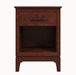 Norwich One Drawer Nightstand — Cherry wood reference; selected finish may differ