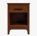 Norwich One Drawer Nightstand — Maple wood reference; selected finish may differ