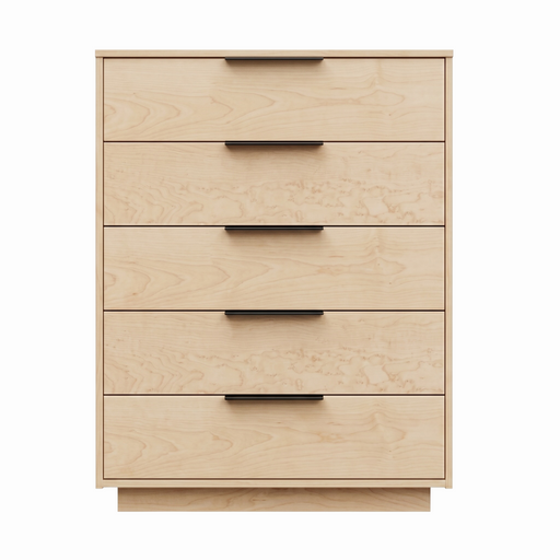 Sheffield Five Drawer Chest — Maple wood reference; selected finish may differ