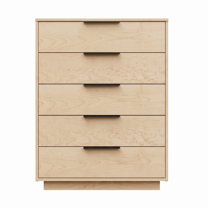 Sheffield Five Drawer Chest — Maple wood reference; selected finish may differ
