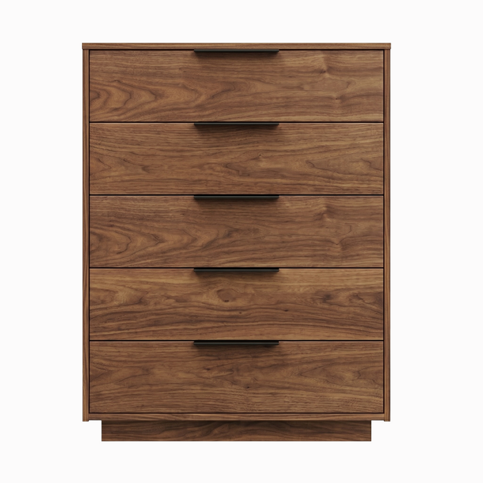 Sheffield Five Drawer Chest — Walnut wood reference; selected finish may differ