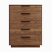 Sheffield Five Drawer Chest — Walnut wood reference; selected finish may differ