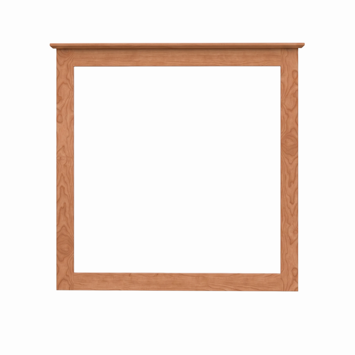 Sheffield Mirror — Cherry wood reference; selected finish may differ