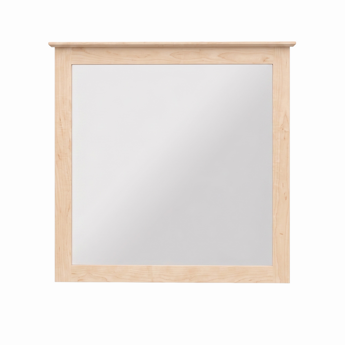 Sheffield Mirror — Maple wood reference; selected finish may differ