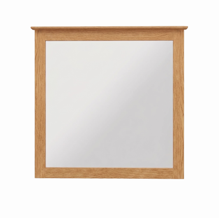Sheffield Mirror — Oak wood reference; selected finish may differ